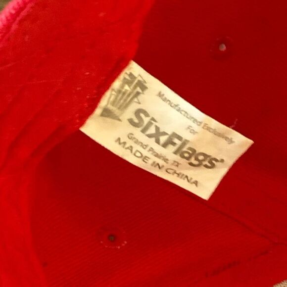 🧢SIX FLAGS HARLEY QUINN BASEBALL CAP/HAT Adjustable Good pre-owned condition - Picture 2 of 4
